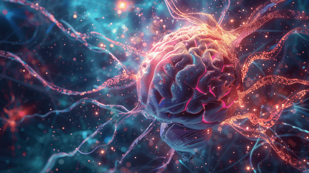 Photo montrant l'augmentation des niveaux d'acétylcholine dans le cerveau après la prise d'Alpha GPC