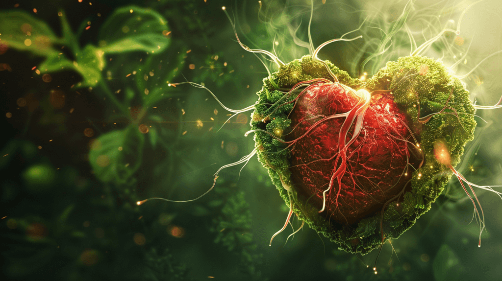 photo montrant l'amélioration du système cardio-vasculaire grâce à l'épicatéchine