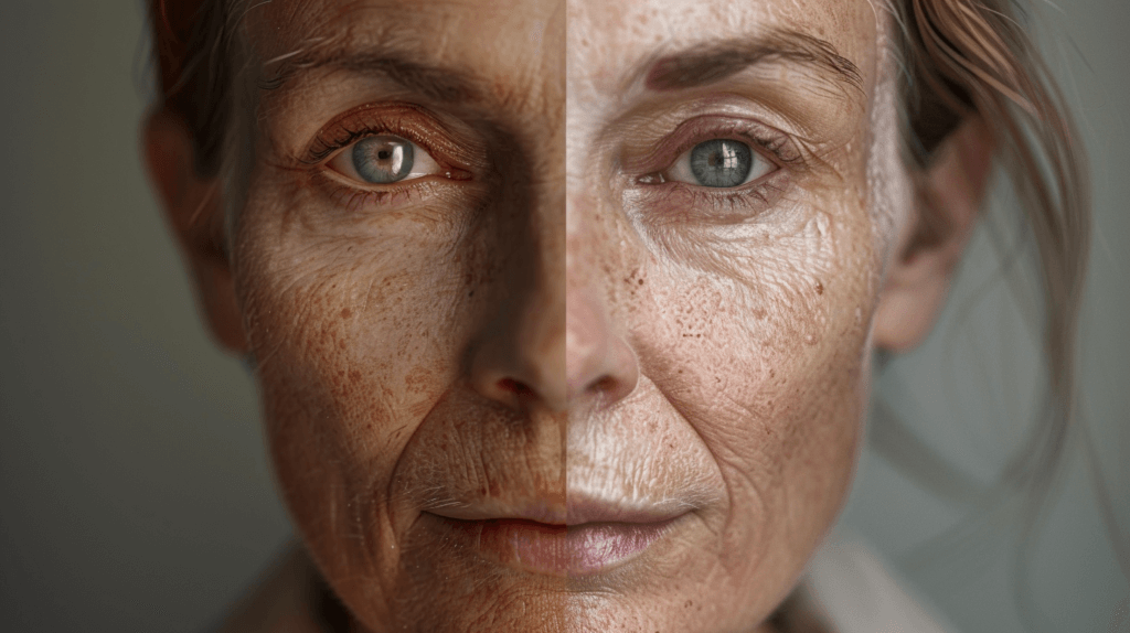 Nicotinamide qui protège contre le vieillissement des célules et protège la peau