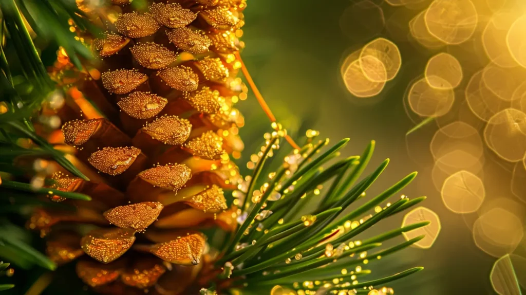 photo de pollen de pin sauvage en poudre pour la musculation et la testostérone. Notre avis est positif sur le pollen de pin car il présente beaucoup de bienfaits sans dangers