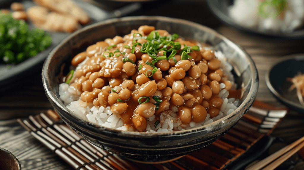 plat natto où l'on retrouve la nattokinase et ses bienfaits sur la santé sans dangers
