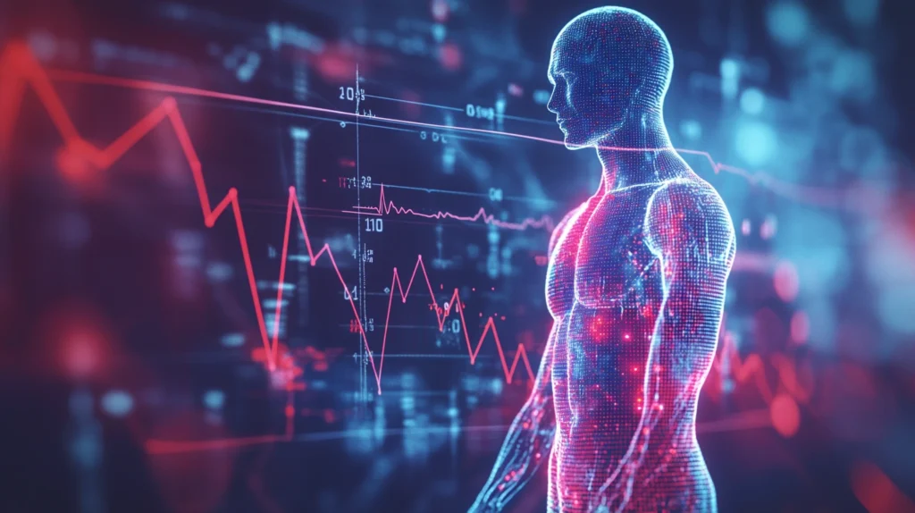 Personne qui se sent mieux grâce au chitosan et à un meilleur transit 