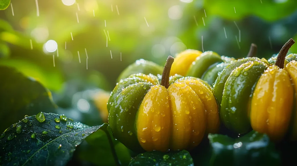 photographie macro de Garcinia Cambogia