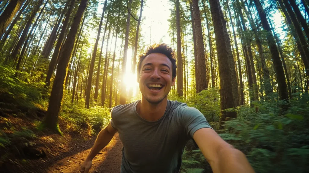 Personne en pleine forme après la prise de la Vitamine D3