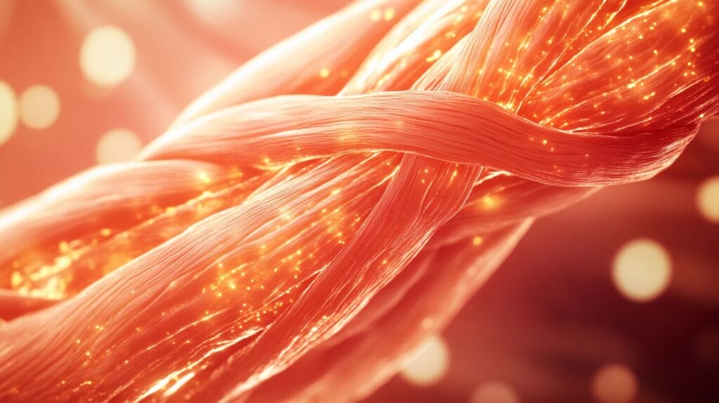 image de muscles enflammés