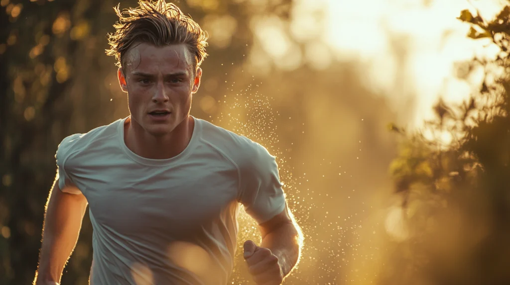 homme en train de faire un footing 