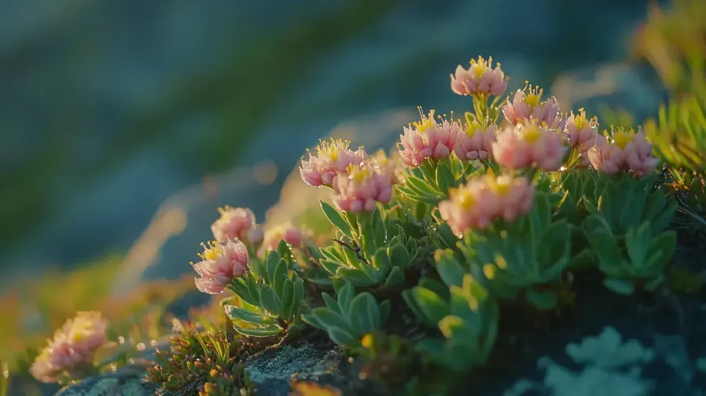 cette image montre de la rhodiola rosea