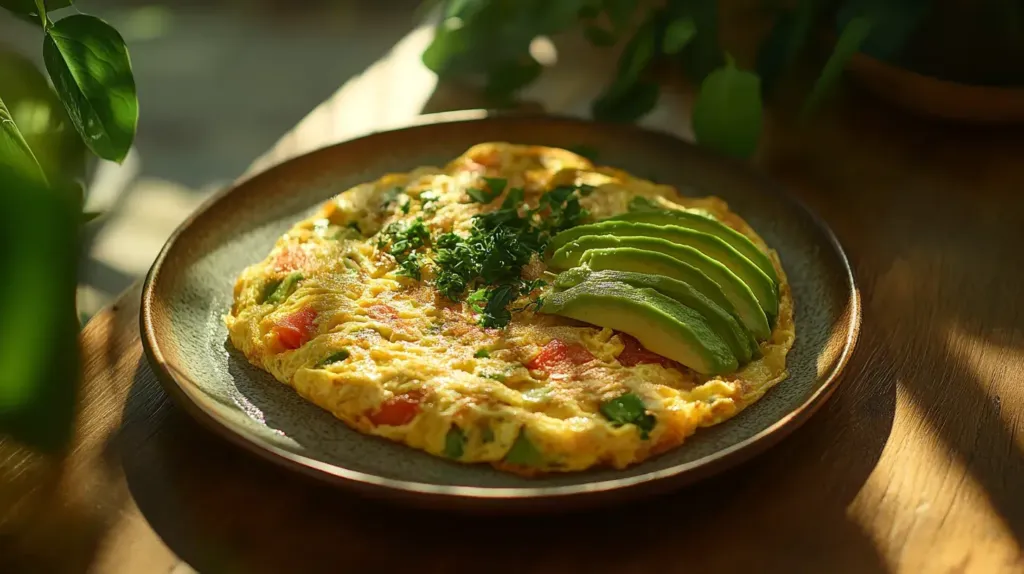omelette moringa