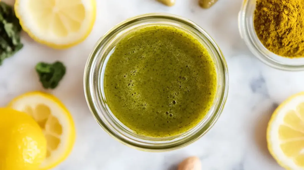 vinaigrette poudre de moringa