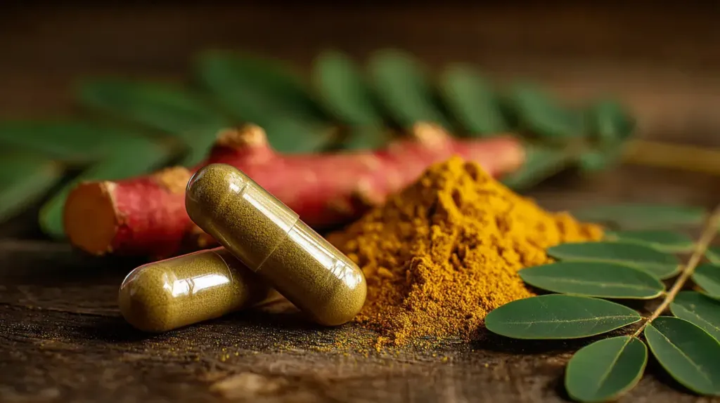 cette image montre une photp de berbérine en gélule
