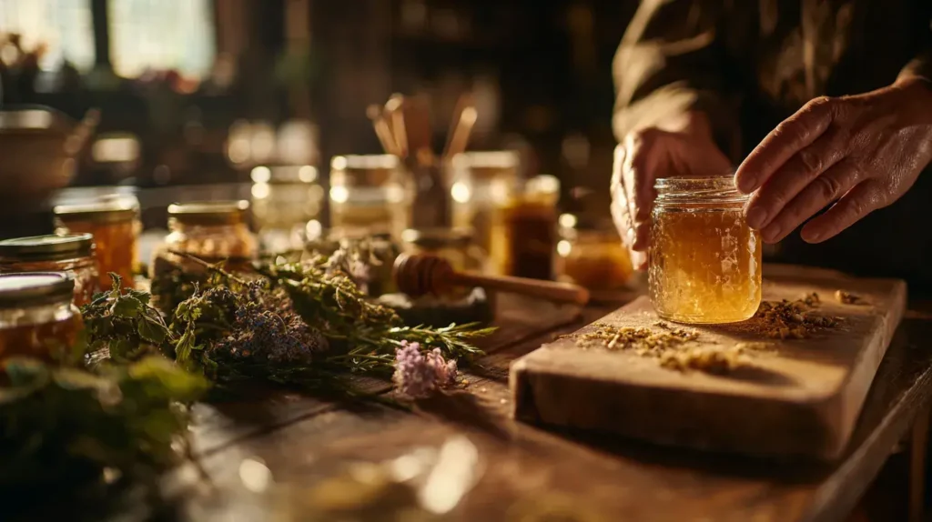 propolis bocaux et miels