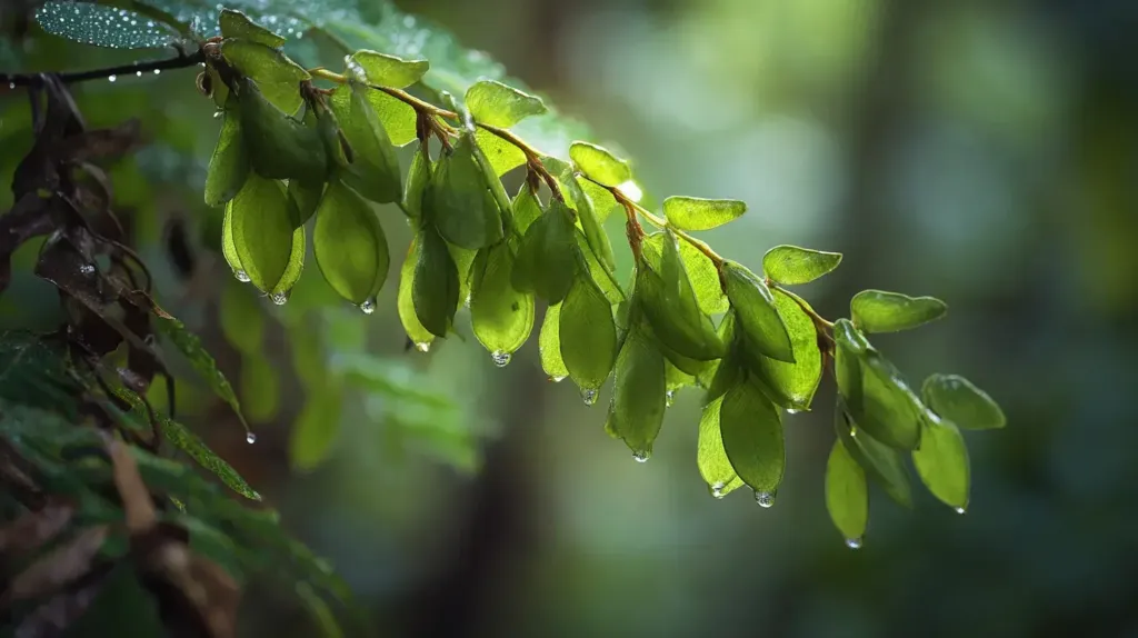 cette image montre une plante de griffonia simplicifolia