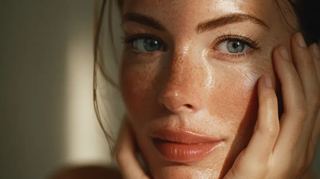 huile d'origan anti-bactéries, on voit une femme qui se sent bien maintenant qu'elle consomme ce complément 