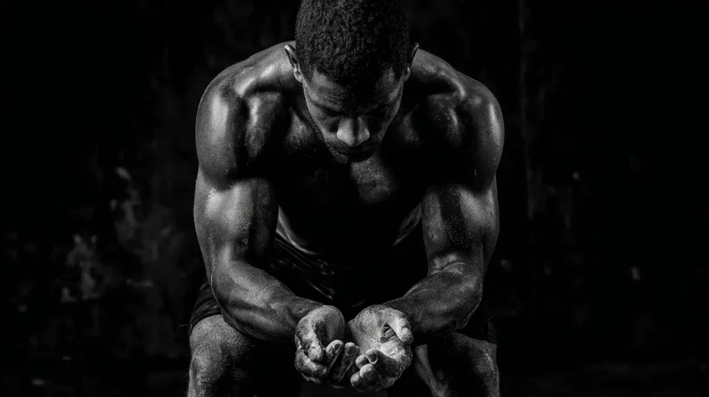 Homme ayant un boost de testostérone grâce au boost naturel de testostérone vendu par la marque nutriforce