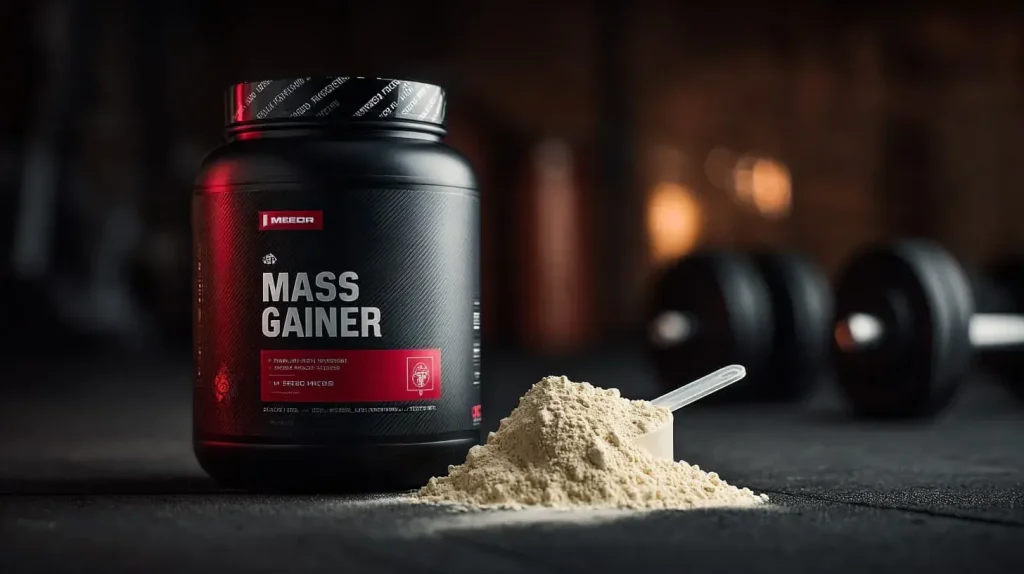 Mass gainer et dosage,  indication sur la prise 