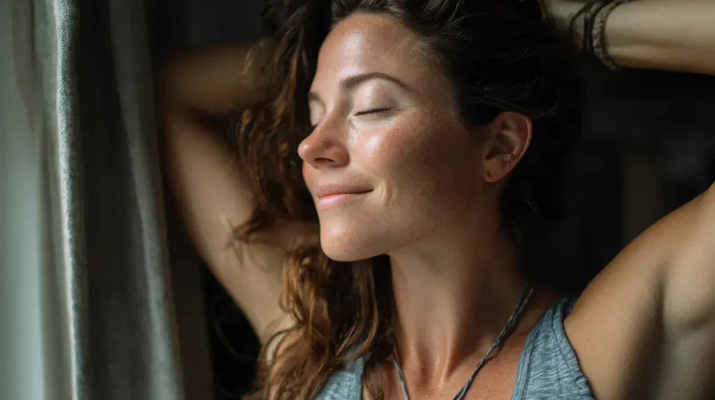 femme énergique grâce à la vitamine b1