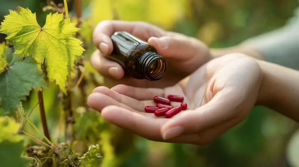 études scientifiques vigne rouge 