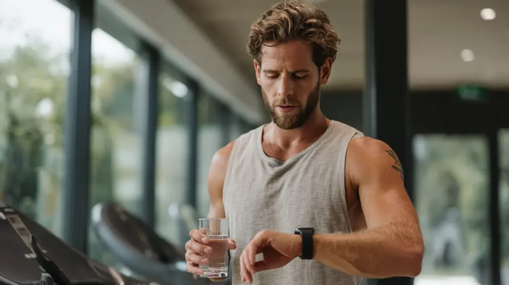 Personne qui attend les effets et bienfaits de la fadogia agrestis