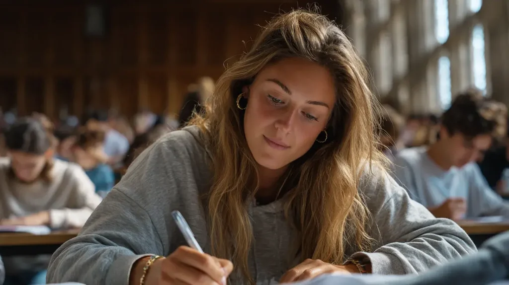 Femme qui a une bonne mémoire grâce à la citicoline qu'elle consomme