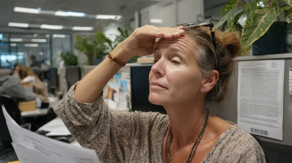 symptômes ménopause