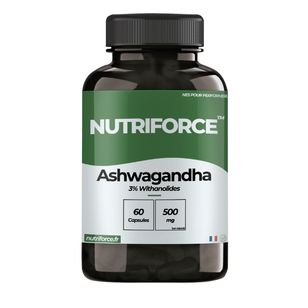 Meilleur ashwagandha withania en pharmacie nutriforce avec ksm66