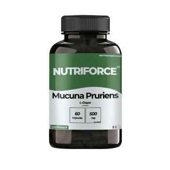 Mucuna pruriens pharmacie, complément alimentaire, gélules avec de nombreux bienfaits