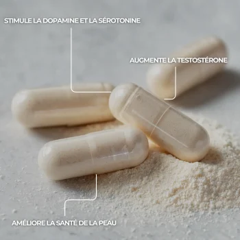 Mucuna pruriens pour l'augmentation de la testostérone, de la dopamine et de la sérotonine