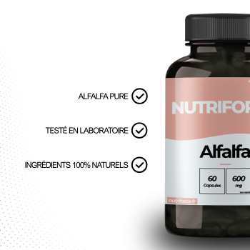 Bienfaits de l'alfalfa, complément alimentaire pharmaceutique qui a de nombreuses vertus