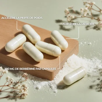 Berbérine, perte de poids, amélioration de la concentration et de la mémoire