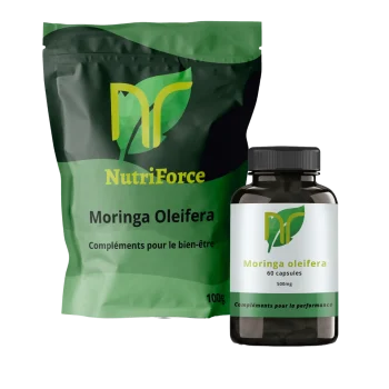 moringa oleifera en complément alimentaire, poudre ou gélules française