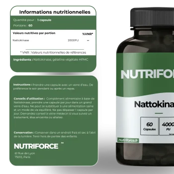 Nattokinase dose, bienfaits, traçabilité