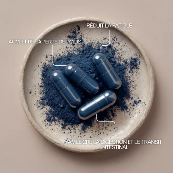 Phycocyanine accélère la perte de poids, réduit la fatigue, améliore la digestion et améliore le transit