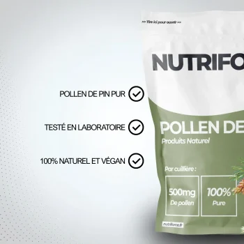 Bienfaits du pollen de pin, complément alimentaire pharmaceutique qui a de nombreuses vertus