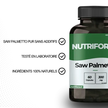 saw palmetto en pharmacie nutriforce