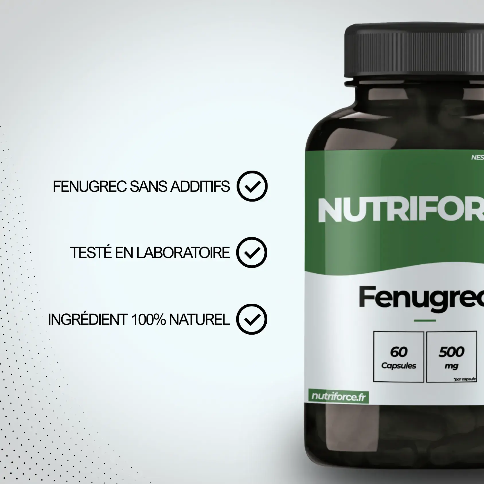 Fenugrec pure et naturel, testé en laboratoire