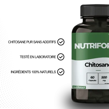 Bienfaits du chitosan, complément alimentaire pharmaceutique qui a de nombreuses vertus