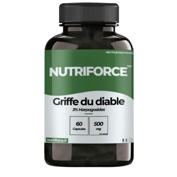 Griffe du diable, complément alimentaire, gélules avec de nombreux bienfaits