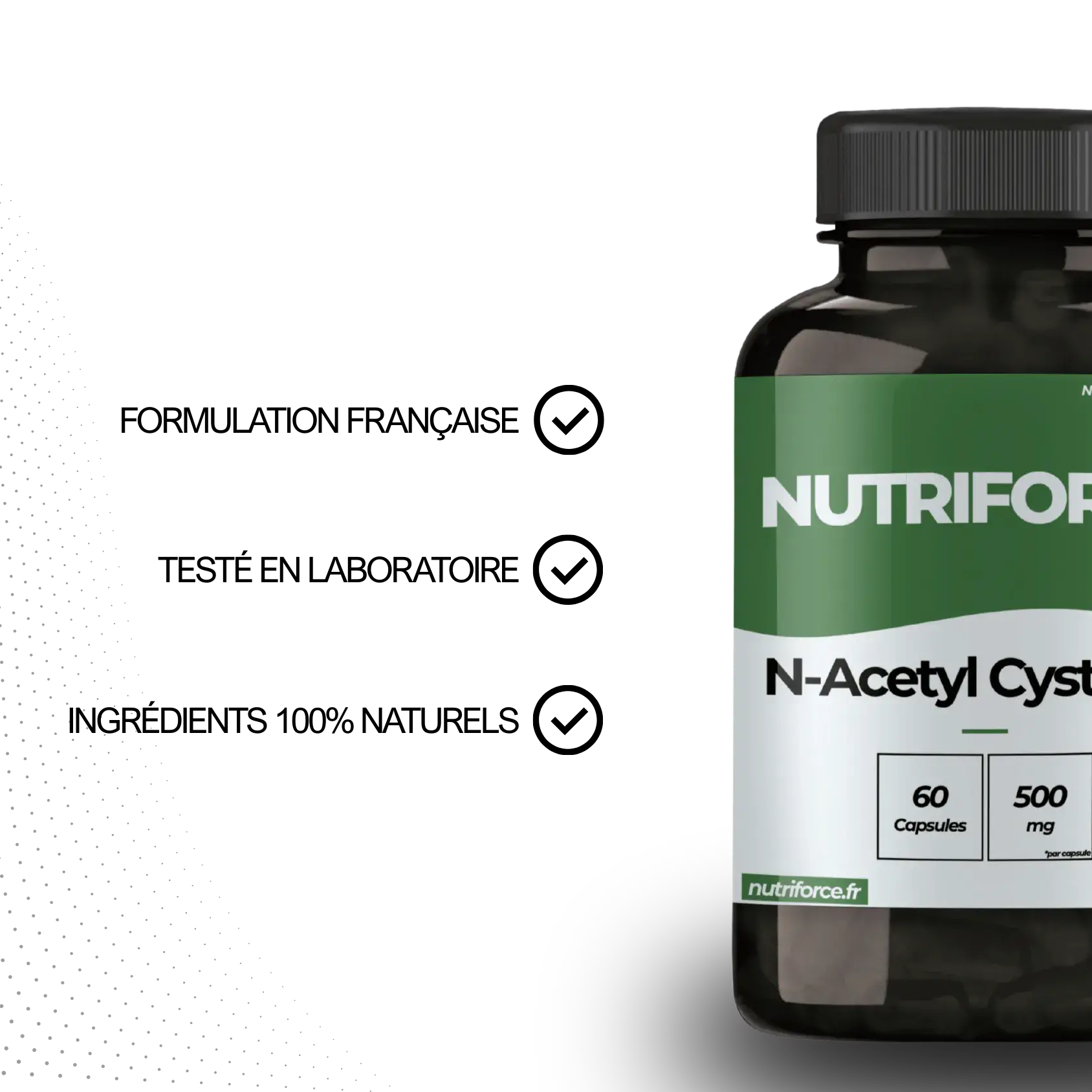 Bienfaits du N-acetyl cysteine, complément alimentaire pharmaceutique qui a de nombreuses vertus
