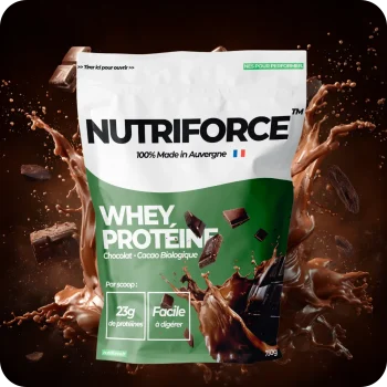 Whey Protéine - Chocolat - Cacao Biologique, 750g