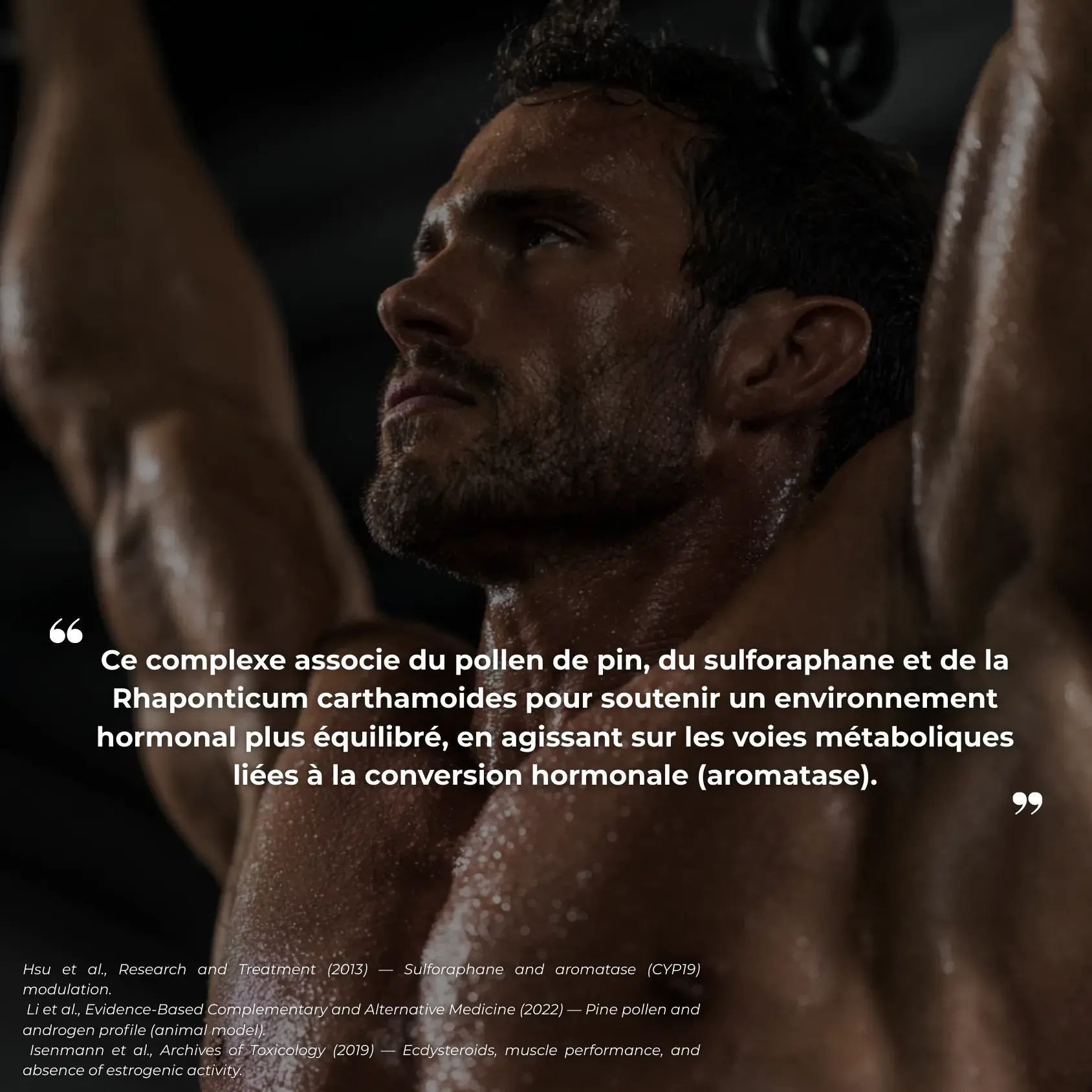 Étude clinique réalisée par Nutriforce sur le complexe anti aromatase