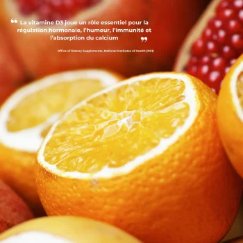 Étude clinique réalisée par Nutriforce sur la Vitamine D3