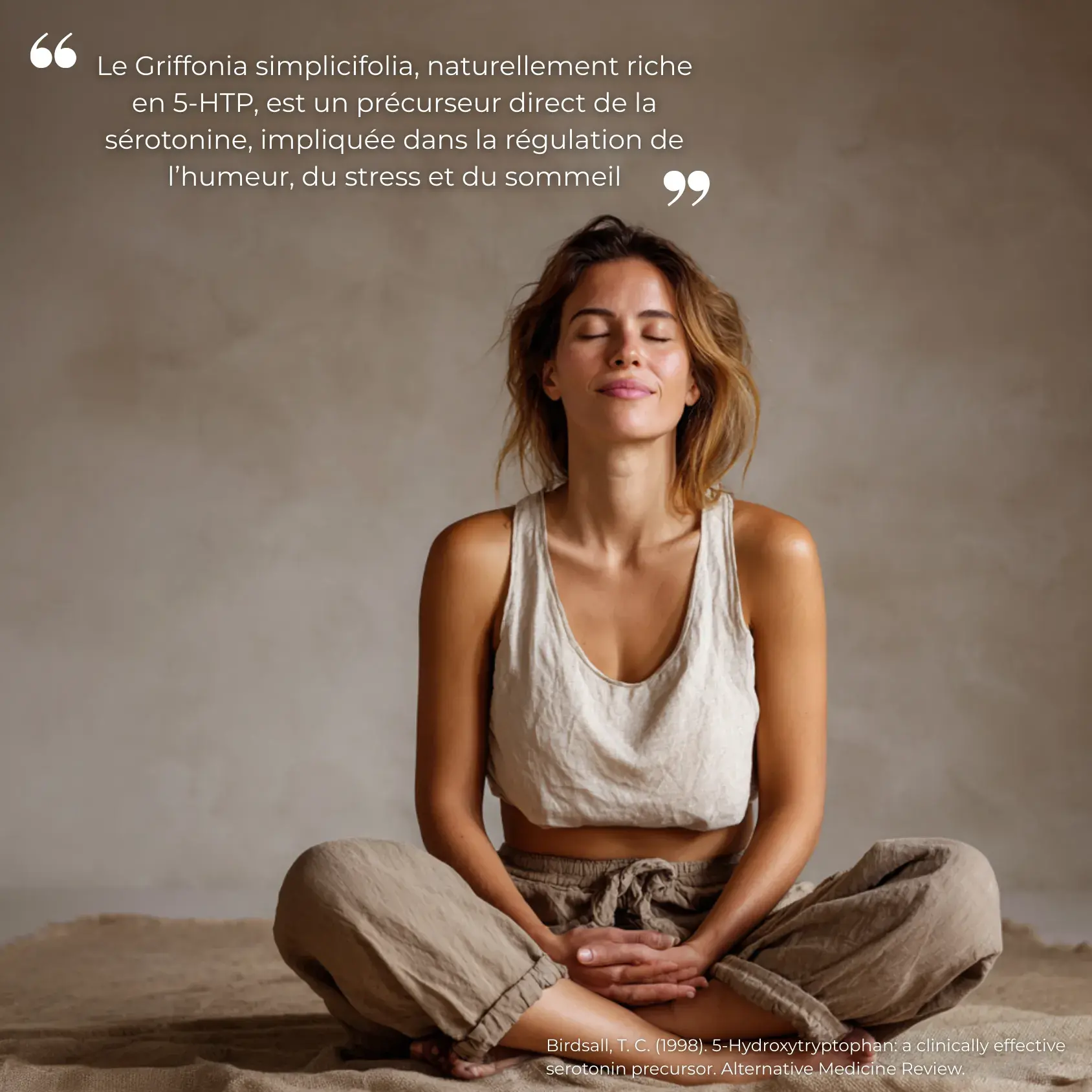Étude clinique réalisée par Nutriforce sur le 5-HTP