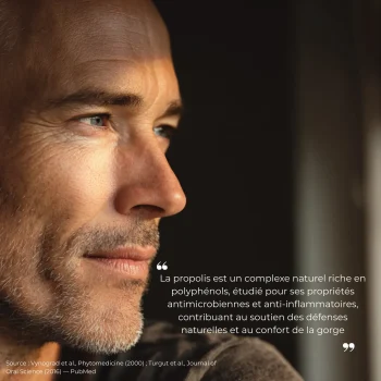 Étude clinique réalisée par Nutriforce sur le propolis