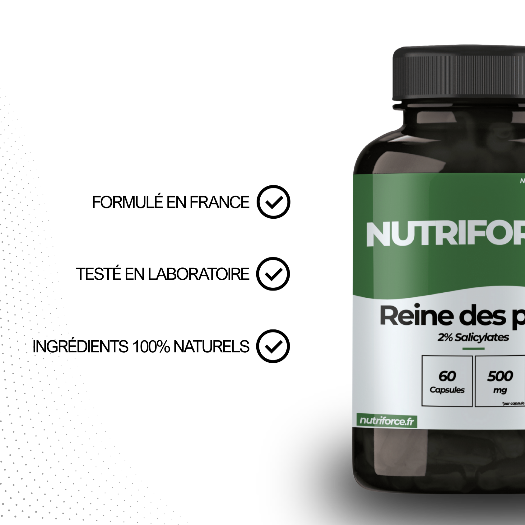 Bienfaits de la reine des prés complément alimentaire pharmaceutique qui a de nombreuses vertus