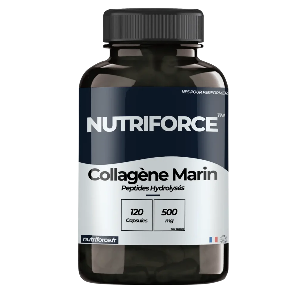 collagène marin hydrolysé en peptides biologiques et français