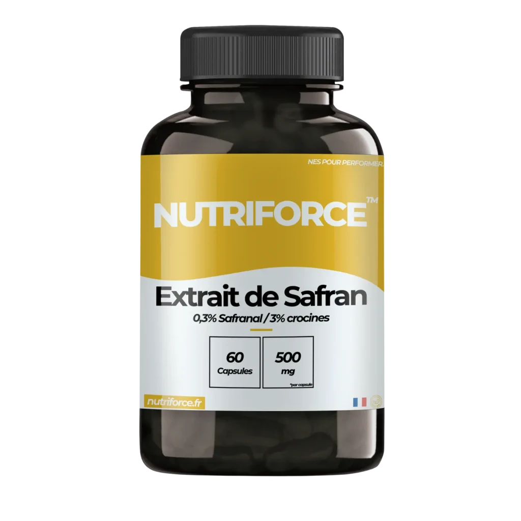 complément alimentaire de safran en gélules et capsules de crocine et safranal