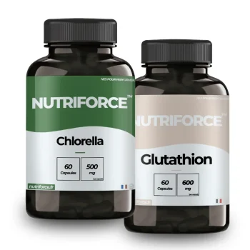 Chlorella, glutathion traçabilité, livraison et pharmacie