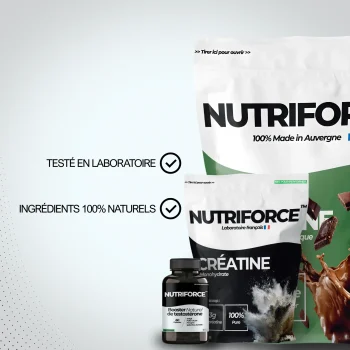 complément alimentaire du pack prise de masse testé en laboratoire, pur et naturel
