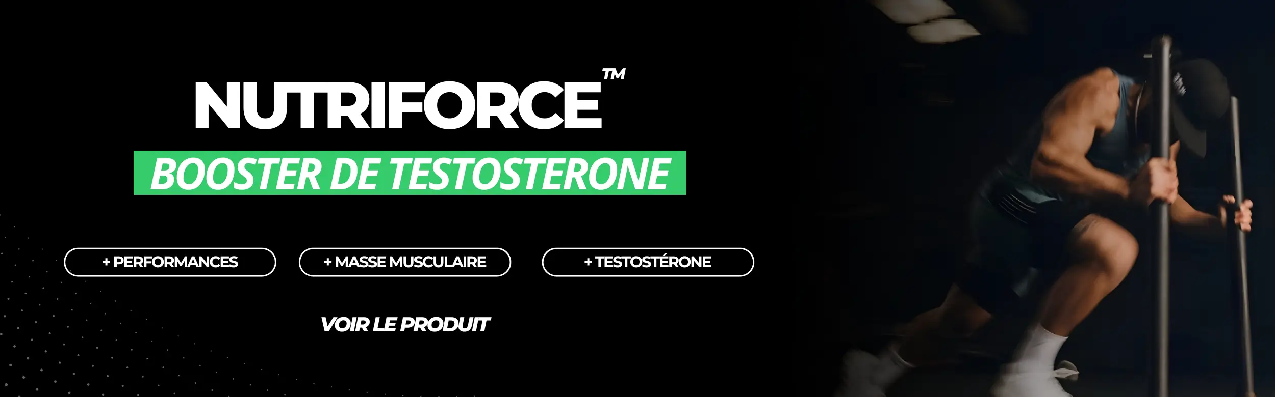 Booster de testérone naturel le plus efficace et puissant par nutriforce